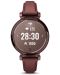 Смарт часовник Garmin - Lily 2 Classic, 25.4 mm, 0.84'', Dark Bronze - 2t