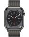 Смарт часовник Apple - Watch S8, Cellular, 41mm, Graphite/Milanese Loop - 2t