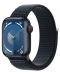 Смарт часовник Apple - Watch S9, Cellular, 41mm, Midnight Sport Loop - 1t