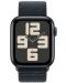 Смарт часовник Apple - Watch SE2 v2 Cellular, 44mm, Midnight Loop - 2t
