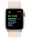 Смарт часовник Apple - Watch SE2 v2 Cellular, 40mm, Starlight Loop - 3t