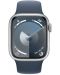 Смарт часовник Apple - Watch S9, 41mm, 1.69'', M/L, Storm Blue Sport - 1t