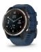 Смарт часовник Garmin - Quatix 7 Sapphire, 47mm, 1.3", тъмносин - 2t