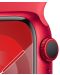 Смарт часовник Apple - Watch S9, Cellular, 45mm, Aluminum, S/M, Red - 3t