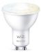 Смарт крушка WiZ - LED Whites, 4.9W, GU10, бяла - 1t
