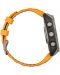 Смарт часовник Garmin - fēnix 8 Sapphire, 47 mm, 1.4'', Orange/Graphite - 7t