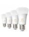 Смарт крушки Philips - Hue, 6W, E27, A60, 4 броя, dimmer - 3t