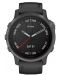 Смарт часовник Garmin - Fenix 6S Sapphire, 1.2", сив с черна каишка - 2t