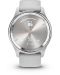 Смарт часовник Garmin - vivomove Trend, 40mm, 1.01'', Mist Grey Silicone - 1t