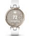 Смарт часовник Garmin - Lily Sport, 34mm, 0.84", златист/бял - 4t
