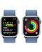 Смарт часовник Apple - Watch S9, 41mm, 1.69'', Winter Blue Sport Loop - 5t