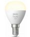 Смарт крушка Philips - HUE White, LED, 5.7W, E14, P45, dimmer - 2t