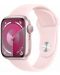 Смарт часовник Apple - Watch S9, 41mm, 1.69'', S/M, Light Pink Sport - 2t