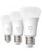 Смарт крушки Philips - HUE White, 9W, E27, A60, 3 бpоя, dimmer - 1t