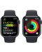 Смарт часовник Apple - Watch S9, 45mm, 1.9'', M/L, Midnight Sport - 5t