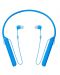 Слушалки с микрофон Sony WI-C400 - сини (разопакован) - 1t