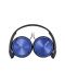 Слушалки с микрофон Sony MDR-ZX310AP - черни/сини - 2t