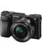 Фотоапарат Sony Exmor APS HD ILCE-6000L, Черен - 4t