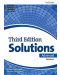 Solutions Advanced Workbook (3rd Edition) / Английски език - ниво C1: Учебна тетрадка - 1t