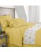 Спален комплект Aglika - Delicate, сатениран памук, жълт - 1t