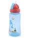 Спортна бутилка със сламка Lorelli Baby Care - 330 ml, Синя  - 2t