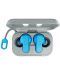 Спортни слушалки Skullcandy - Dime, TWS, сиви/сини - 2t