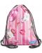 Спортна торба Mitama - Pink Flowers, с подарък ключодържател - 1t