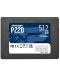 SSD памет Patriot - P220, 512GB, 2.5'', SATA III - 1t