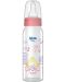 Стъклено шише Wee Baby Classic, 250 ml, розово - 1t