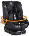 Столче за кола Moni - Serengeti, 0-36 kg, с Isofix, черно - 2t