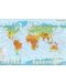 Стенна климатична карта на света (1:17 000 000, ламинат) - 1t