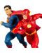 Статуетка DC Direct DC Comics: Justice League - Superman & The Flash Racing (2nd Edition), 26 cm - 6t