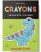 Стикери за оцветяване Crocodile Creek - Динозаври, 2022 - 3t