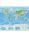 Стенна природогеографска карта на Света (1:30 000 000, винил) - 1t