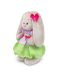 Плюшена играчка Budi Basa - Зайка Ми, с пролетна рокличка, 25 cm - 3t