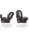 Столче за кола Lorelli - Ares, i-Size, IsoFix, 40-150 cm, Grey - 7t