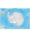Стенна физикогеографска карта на Антарктида (1:7 000 000) - 1t