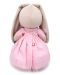 Плюшена играчка Budi Basa - Зайка Ми, с бледо розова рокля на точки, 25 cm - 4t