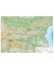 Физикогеографска стенна карта на България (1:540 000) - 1t