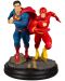 Статуетка DC Direct DC Comics: Justice League - Superman & The Flash Racing (2nd Edition), 26 cm - 1t