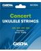 Струни за концерт укулеле Cascha - HH 2054, прозрачни - 1t