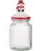 Стъклен буркан с керамичен капак ADS - Snowman, 900 ml - 1t