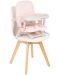 Повдигащ стол за хранене KikkaBoo - Pappo, Pink - 6t