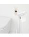 Стойка за тоалетна с поставка и четка Brabantia - MindSet, Mineral Fresh White - 9t