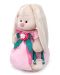 Плюшена играчка Budi Basa - Зайка Ми, с бледо розова рокля на точки, 25 cm - 3t
