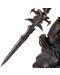 Статуетка Blizzard Games: World of Warcraft - Prince Arthas (Commemorative Version), 25 cm - 6t