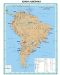 Стопанство: Стенна карта на Южна Америка (1:7 000 000) - 1t