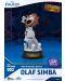 Статуетка Beast Kingdom Disney: Frozen - Olaf (Olaf Presents: The Lion King), 10 cm - 2t