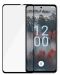 Стъклен протектор Safe - UWF, Nokia X30, черен - 1t