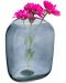 Стъклена ваза ADS - Тъмносиня, 17 x 15 x 20 cm - 4t
